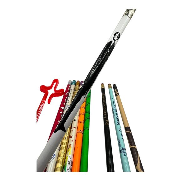 VTG Novelty Tourist Pen Pencil Acrylic Lego Land Elvis Sea World Metallic Lot 11 - Picture 10 of 12